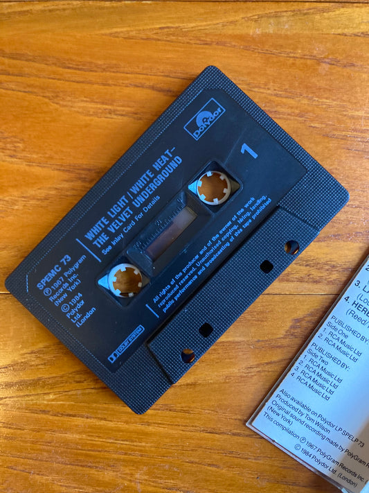 The Velvet Underground - White Light / White Heat Cassette
